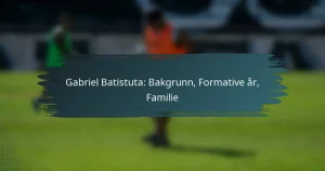 Gabriel Batistuta: Bakgrunn, Formative år, Familie