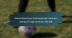 Gabriel Batistuta: Internasjonale rekorder, bidrag til Copa América, VM-mål